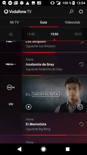 Vodafone TV screenshot 1