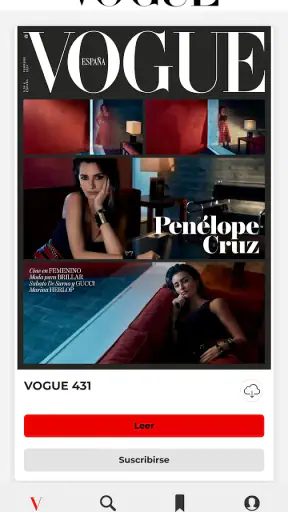 Vogue España edición digital screenshot 1