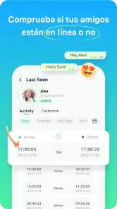 WeLastseen:Chat App Rastreador screenshot