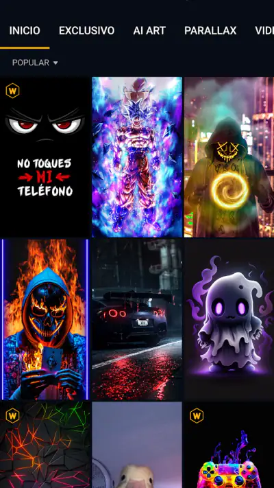 Wallcraft – Fondos de pantalla screenshot 1