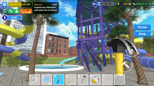 Waterpark Owner Simulator screenshot 7