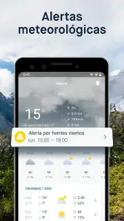 WeatherPro: pronóstico y radar screenshot 4