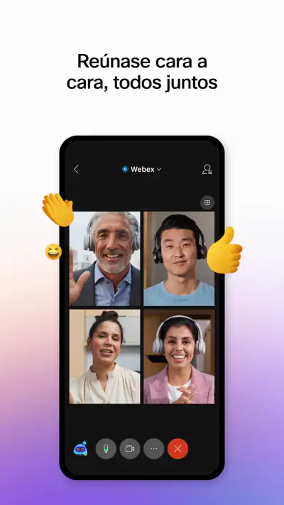 Webex Meetings screenshot 1