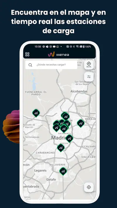 Wenea: Recarga coche eléctrico screenshot 1