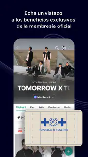 Weverse, Acércate a tu artista screenshot 7