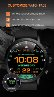WFP 233 Digital watch face screenshot 4