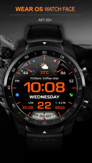 WFP 233 Digital watch face screenshot 6
