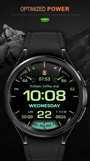 WFP 233 Digital watch face screenshot 7