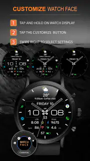 WFP 236 Hybrid watch face screenshot 2
