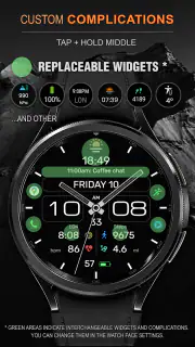 WFP 236 Hybrid watch face screenshot 4