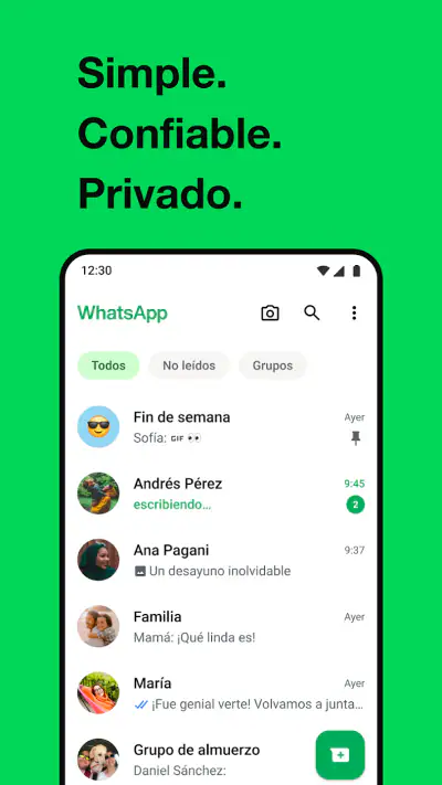WhatsApp Messenger screenshot 1