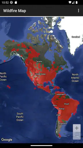 Wildfire Map screenshot 1