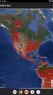 Wildfire Map screenshot 3