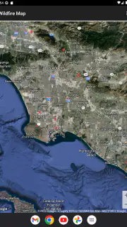 Wildfire Map screenshot 4