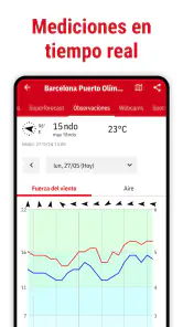 Windfinder: Viento y clima screenshot