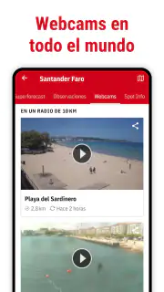 Windfinder: Viento y clima screenshot 8