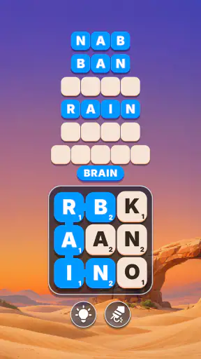 Word Tiles - Relaxing Puzzle screenshot 1