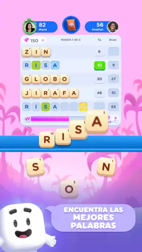 Wordzee! Palabras y amigos screenshot 1