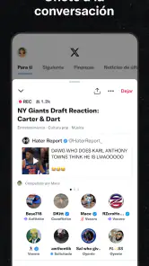 X (Anteriormente Twitter) screenshot