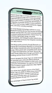 Xiaomi Smart Tag App Advice screenshot 4