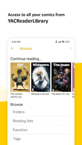 YACReader screenshot 1