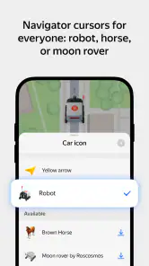 Yandex Maps and Navigator screenshot