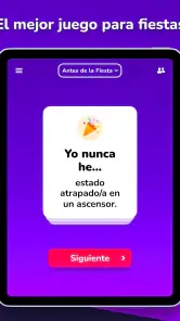 Yo nunca he: Naked Truth Beber screenshot