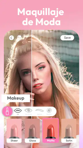 YouCam Makeup - Editor Belleza screenshot 1