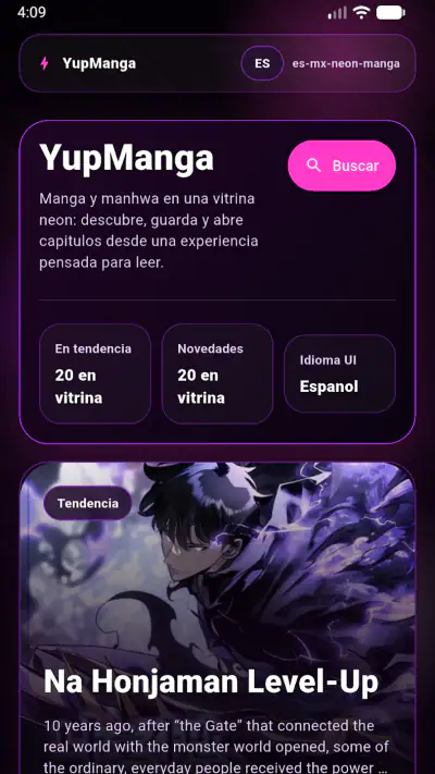 YupManga: lee manga online screenshot 1
