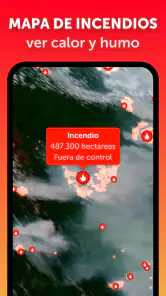 Zoom Earth - Mapa del tiempo screenshot