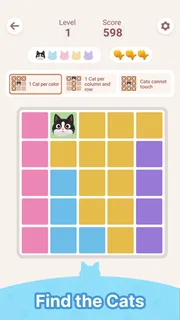 Meowdoku: Brain Puzzle Games screenshot 2