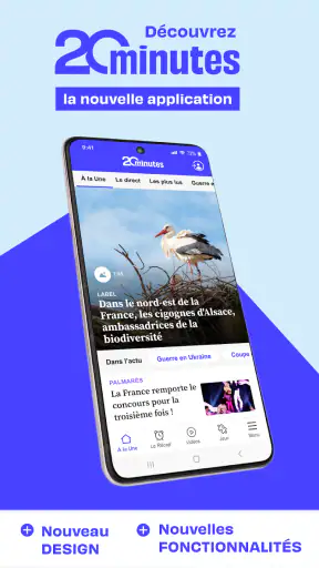 20 Minutes - Toute l'actualité screenshot 1