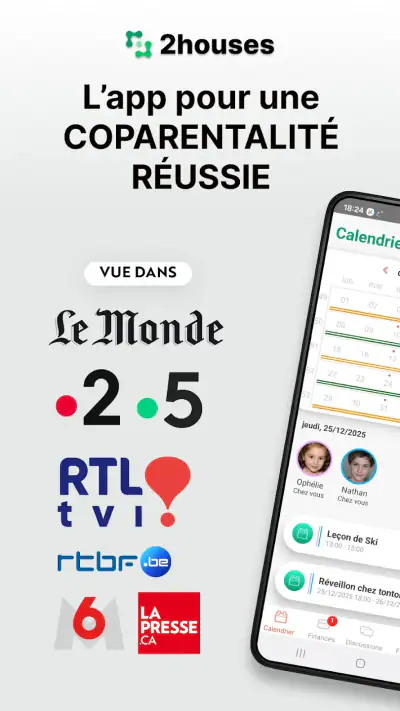 2houses: pour famille séparée screenshot 1