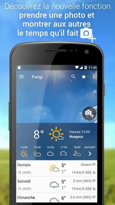 3BMeteo - Prévisions Météo screenshot 1