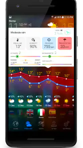 3D EARTH - prévisions météo screenshot