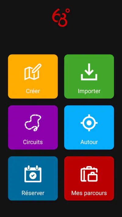 Application & GPS touristique screenshot 1