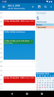 aCalendar+ Calendar & Tasks screenshot 2