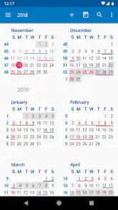 aCalendar+ Calendar & Tasks screenshot