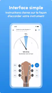 Accordeur de Guitare LikeTones screenshot 2