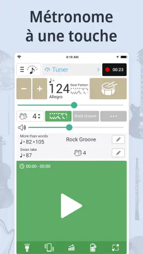 Accordeur et Métronome screenshot 1
