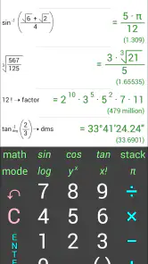 Acron RPN Calculator screenshot