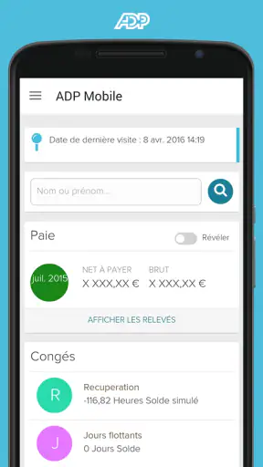 ADP Mobile Solutions screenshot 1