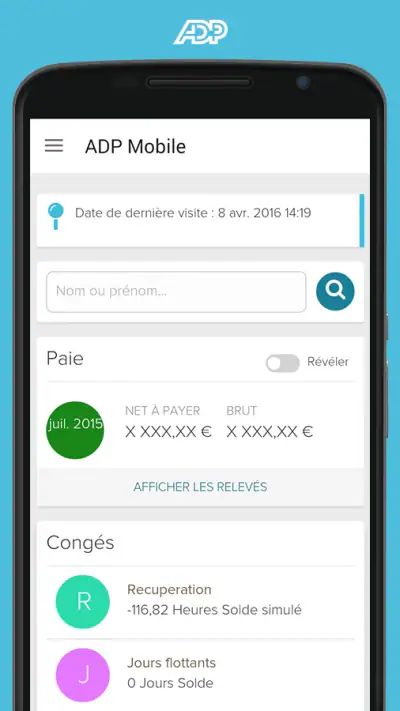 ADP Mobile Solutions screenshot 1