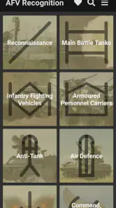 AFV Recognition screenshot