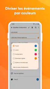 Agenda simple screenshot