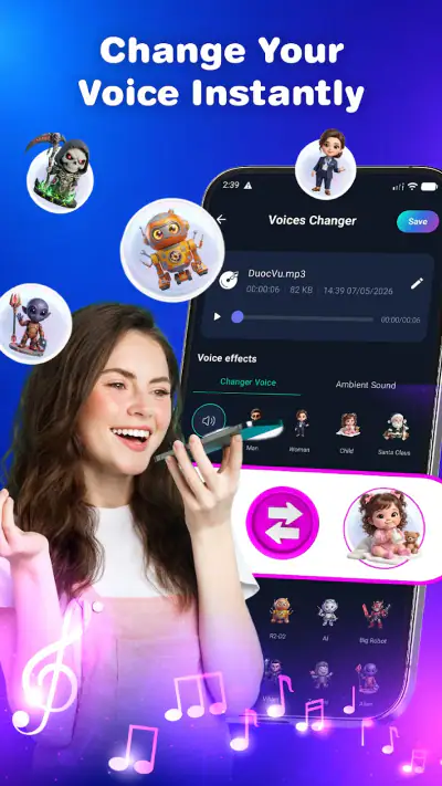 AI Voice Changer screenshot 1