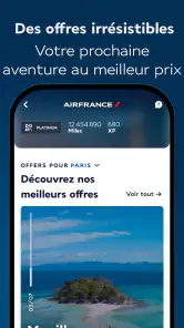 Air France - Réserver un vol screenshot