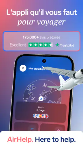 AirHelp・Suivre un vol screenshot 1