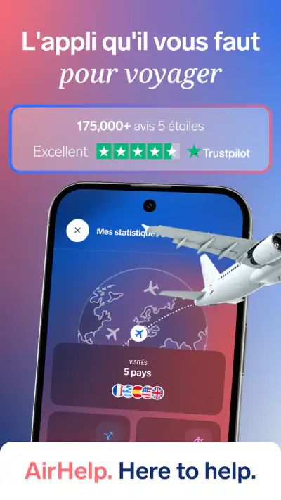 AirHelp・Suivre un vol screenshot 1