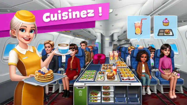 Airplane Chefs—Jeux de Cuisine screenshot 1